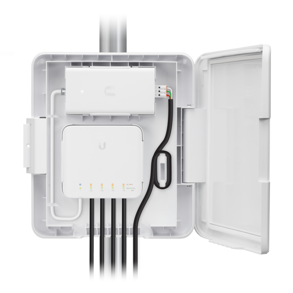 Ubiquiti Flex Utility: Outdoor Weatherproof Enclosure for Switch Flex Ubiquiti