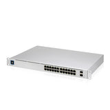 Ubiquiti UniFi 24 port Managed Gigabit Layer2 & Layer3 Switch, Auto-sensing 802.3at PoE+ & 802.3bt P - USW-PRO-24-POE