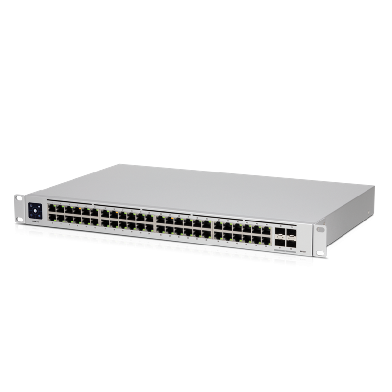 Ubiquiti UniFi 48-Port Managed Gigabit Layer2 & Layer3 Switch - 48x Gigabit Ethernet Ports, 4x SFP+ - USW-PRO-48