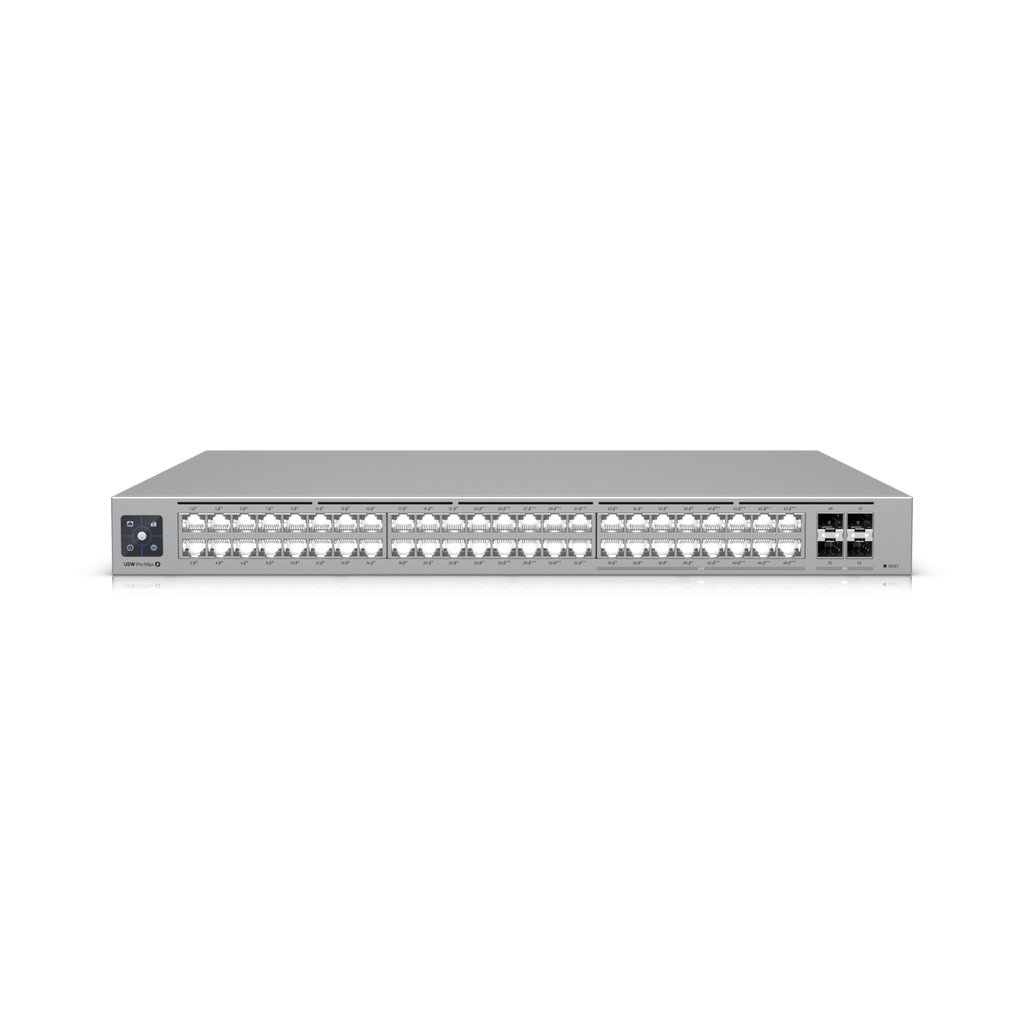 Ubiquiti UniFi Pro Max 48-Port PoE++ Switch | Etherlighting Ubiquiti