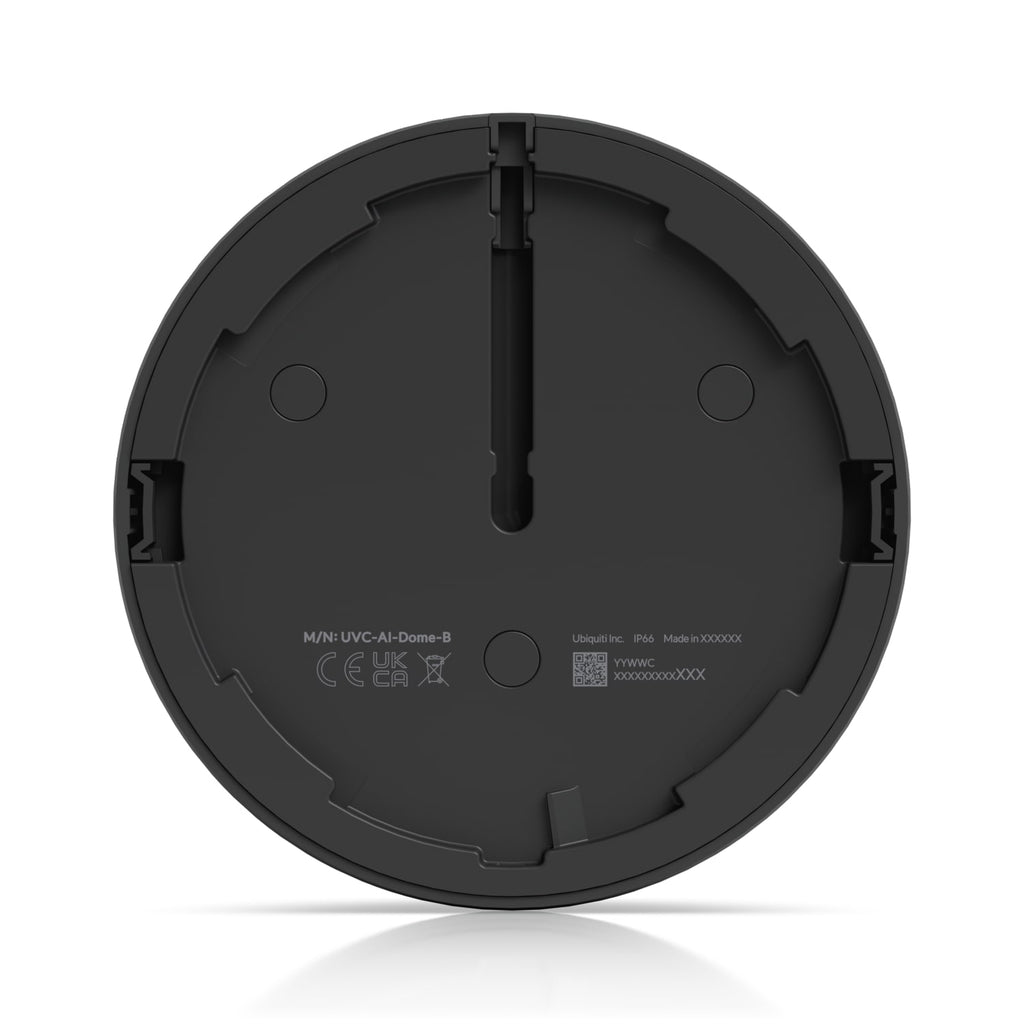 Ubiquiti AI Dome Black 4K PoE AI Outdoor Security Camera Ubiquiti