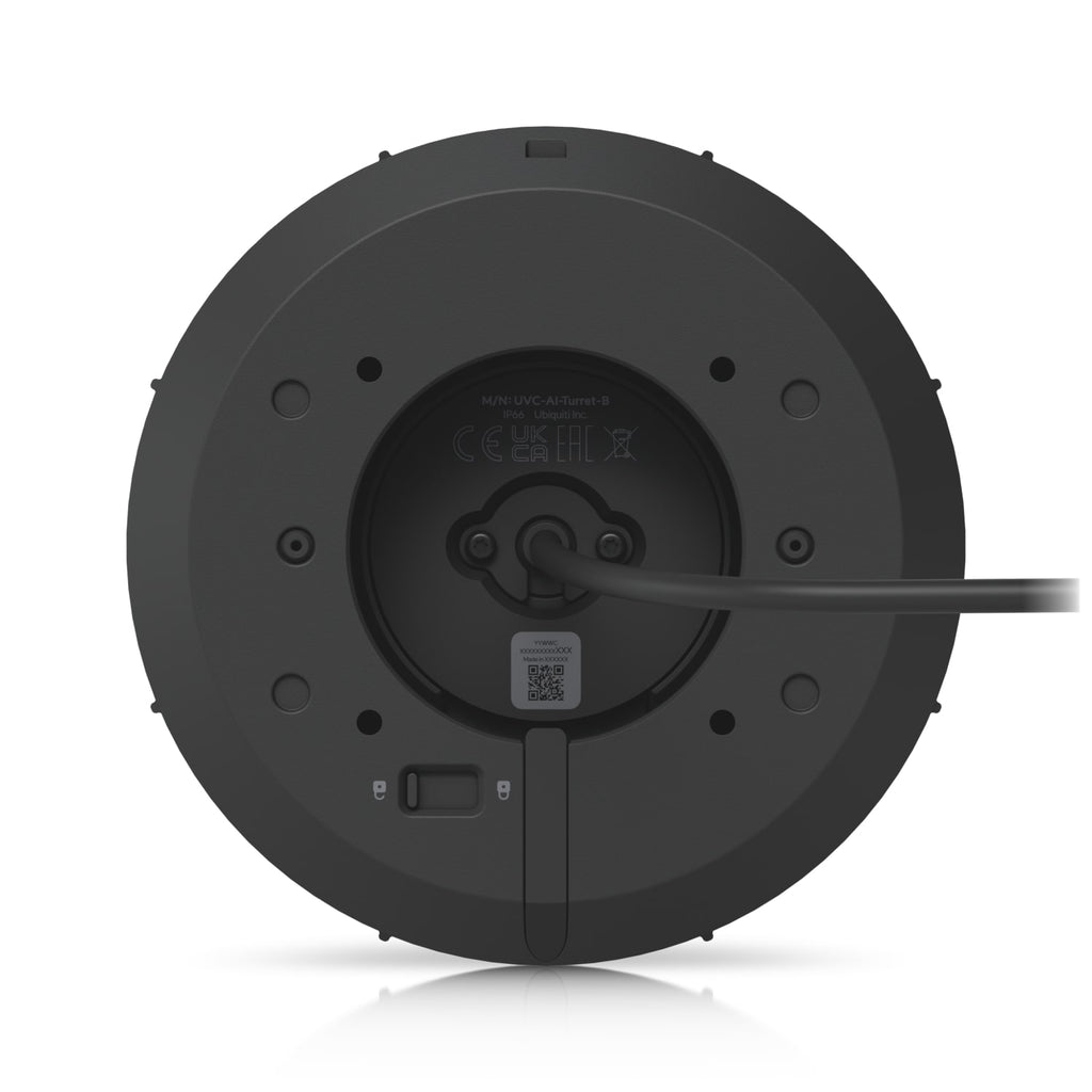 Ubiquiti UniFi AI Turret Black 4K PoE+ Outdoor Security Camera Ubiquiti