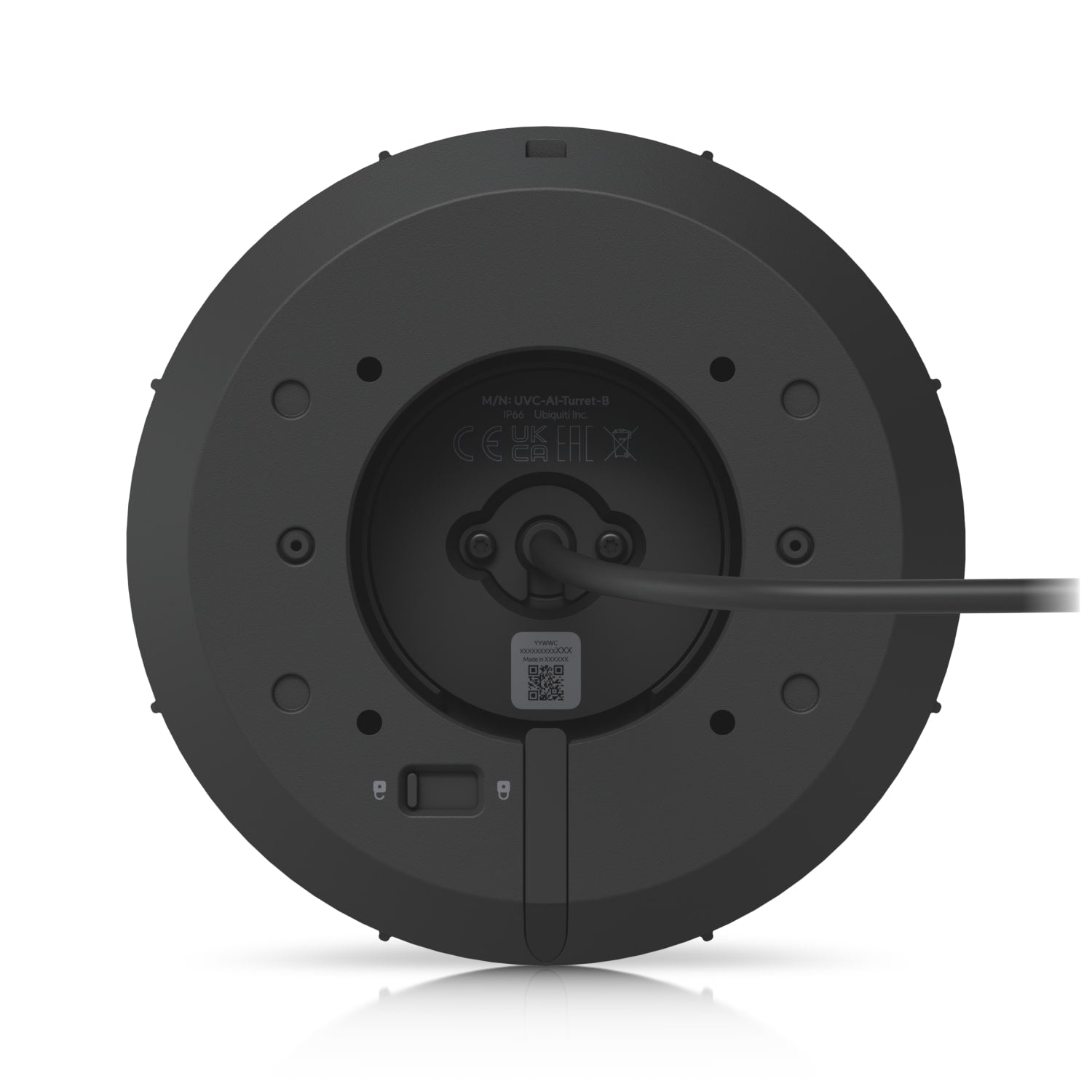 Ubiquiti UniFi AI Turret Black 4K PoE+ Outdoor Security Camera Ubiquiti