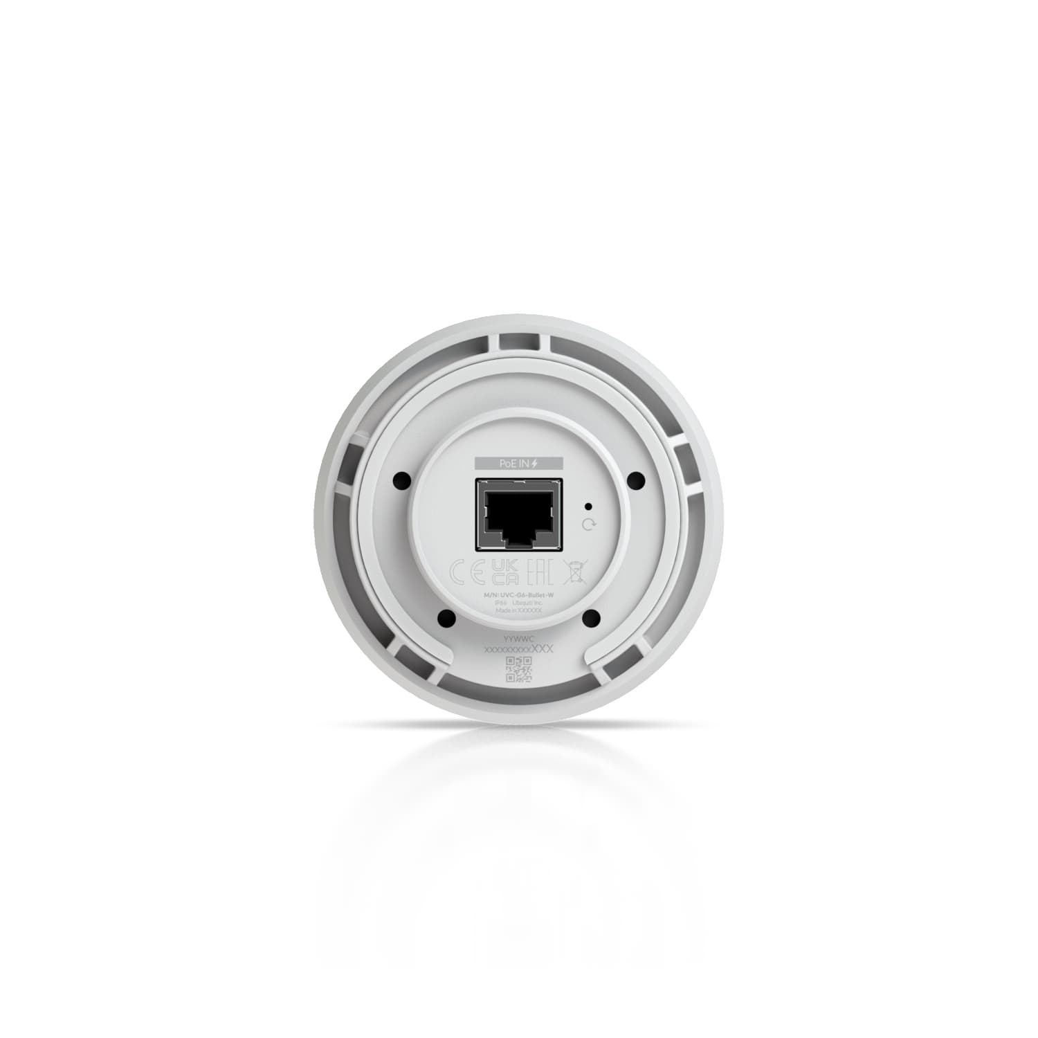 Ubiquiti UniFi G6 Bullet 4K AI Outdoor Camera - White Ubiquiti