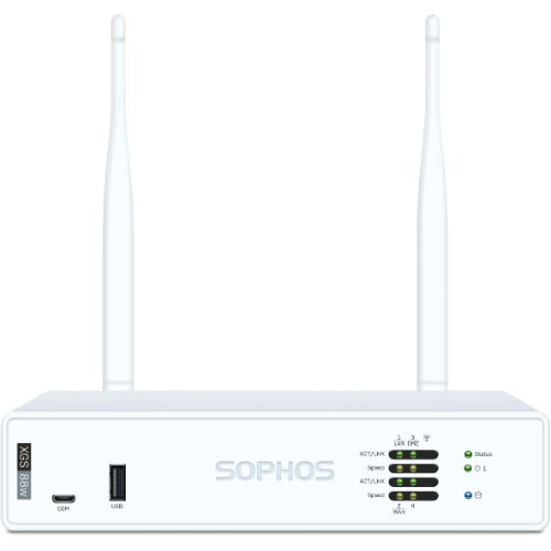 Sophos XGS 88w Security Firewall Appliance, Desktop, Wi-Fi 6, FW 9.9G, TP 2.0G, VPN 6.0G, 4x2.5GbE. XW88ZZ00ZZ