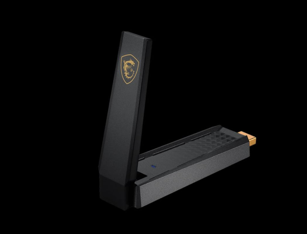 MSI AXE5400 WiFi 6E USB Adapter | Super Fast Tri-Band Internet