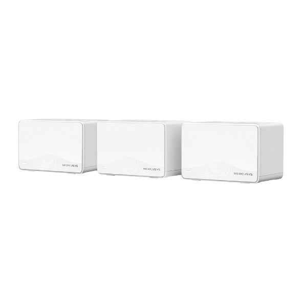 TP-LINK Mercusys Halo H25BE(3-pack) BE3600 Whole Home Mesh Wi-Fi 7 System, 650m², 688 Mbps at 2.4 GHz, 2880 Mb