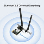 Mercusys AX3000 Wi-Fi 6 Bluetooth 5.2 PCIe Adapter for PC TP-LINK