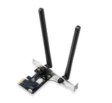 TP-LINK Mercusys MA86XE AXE5400 Wi-Fi 6E Bluetooth 5.2 PCIe Adapter, 2402Mbps @6GHz,2402Mbps @5GHz, 574Mbps@2.