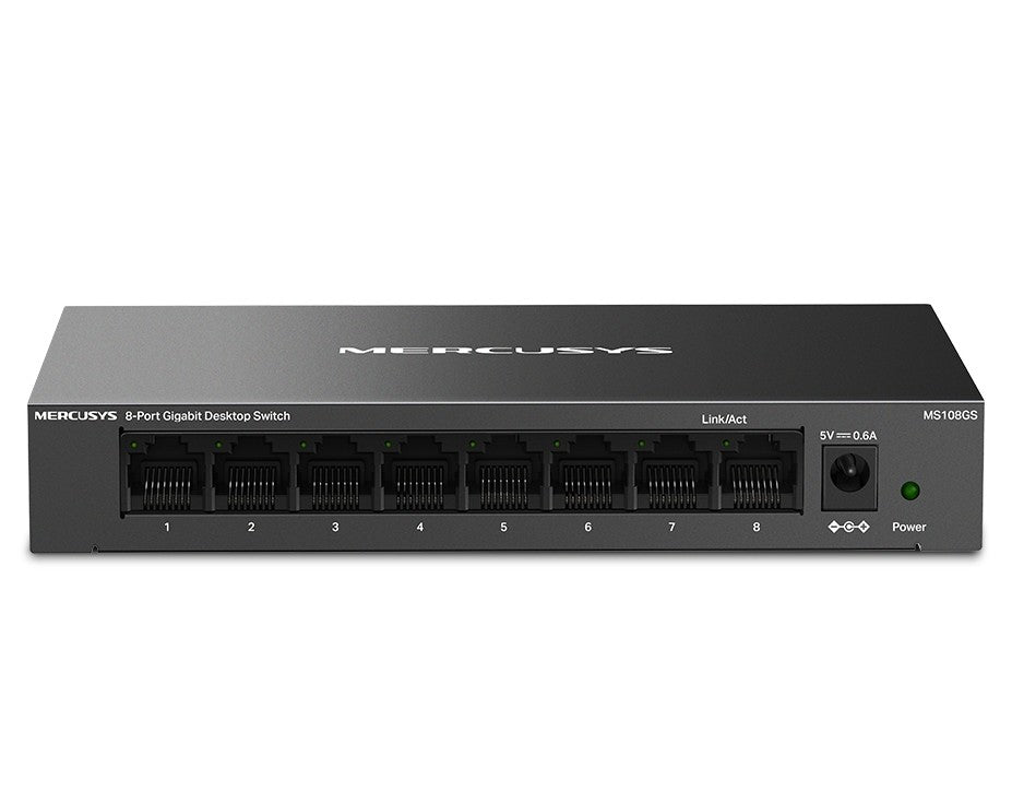 Mercusys MS108GS-M2 8-Port 2.5G Multi-Gig Desktop Switch for Fast Networks TP-LINK