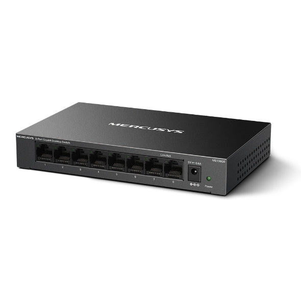Mercusys MS108GS 8-Port Gigabit Switch | Fast & Easy Network