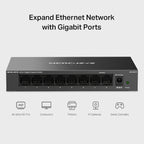 Mercusys MS108GS 8-Port Gigabit Switch | Fast & Easy Network