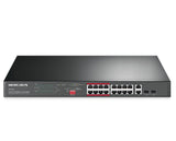 Mercusys MS120GP 20-Port Gigabit PoE+ Rackmount Switch TP-LINK