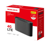 TP-LINK Mercusys MT110 150Mbps 4G LTE Modem, 150 Mbps at 2.4 GHz, 4G Cat4 150/50 Mbps, Build-In 2200 mAh Recha
