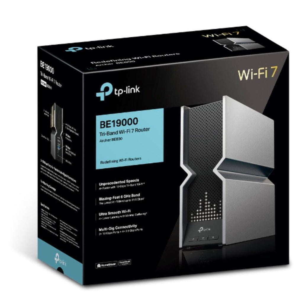 TP-Link Archer BE800 Wi-Fi 7 Router - 19 Gbps Tri-Band TP-LINK