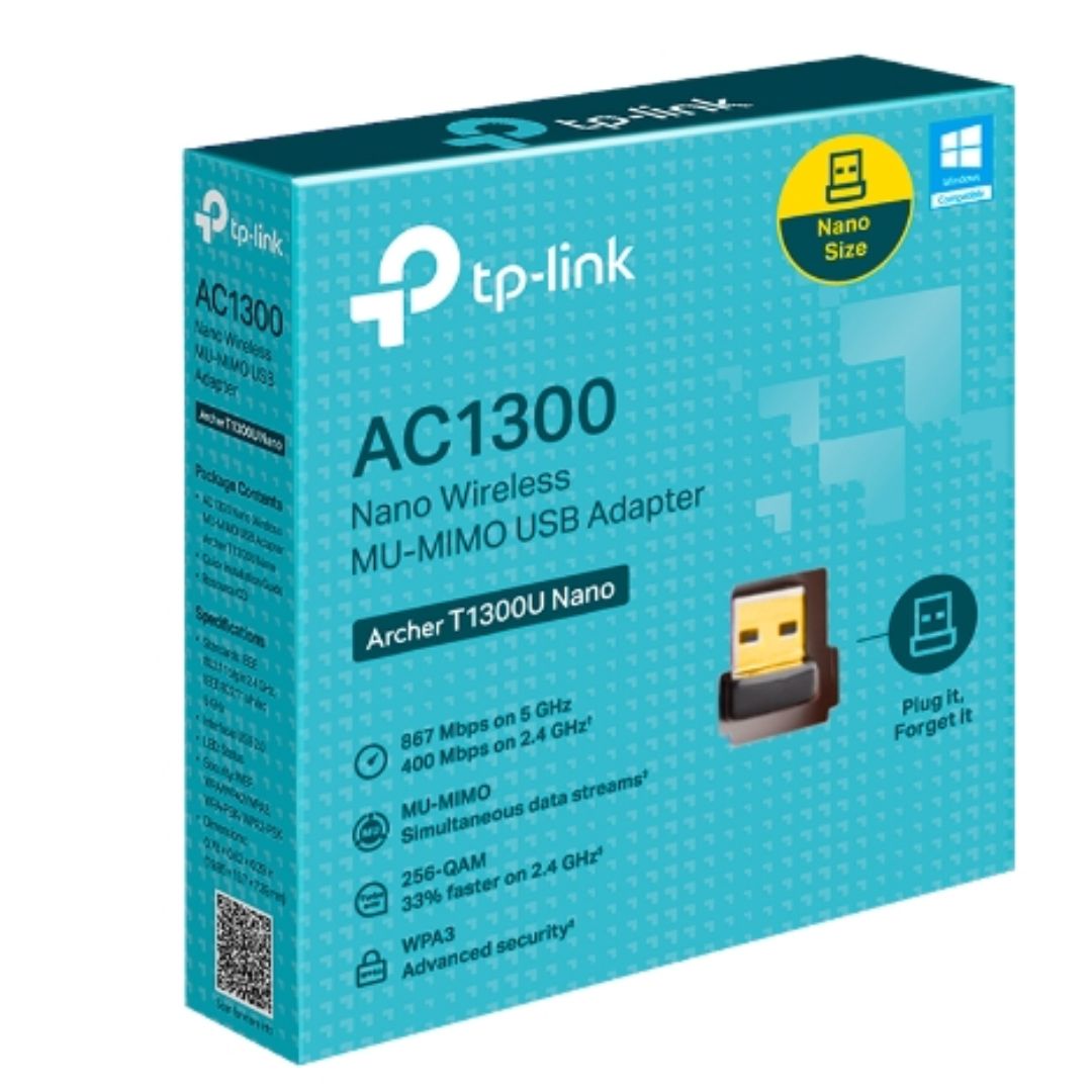 TP-Link Archer T1300U AC1300 Nano Dual Band USB WiFi Adapter TP-LINK