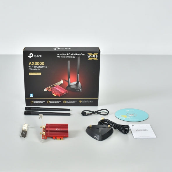 Wi-Fi 6 PCIe Card & Bluetooth 5.0 for Desktop PC | Fast Gaming
