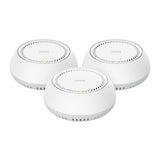 TP-Link Deco BE65-PoE(3-pack) BE11000 Whole Home Mesh Wi-Fi 7 System with PoE 688 Mbps at 2.4 GHz + 4324 Mbps