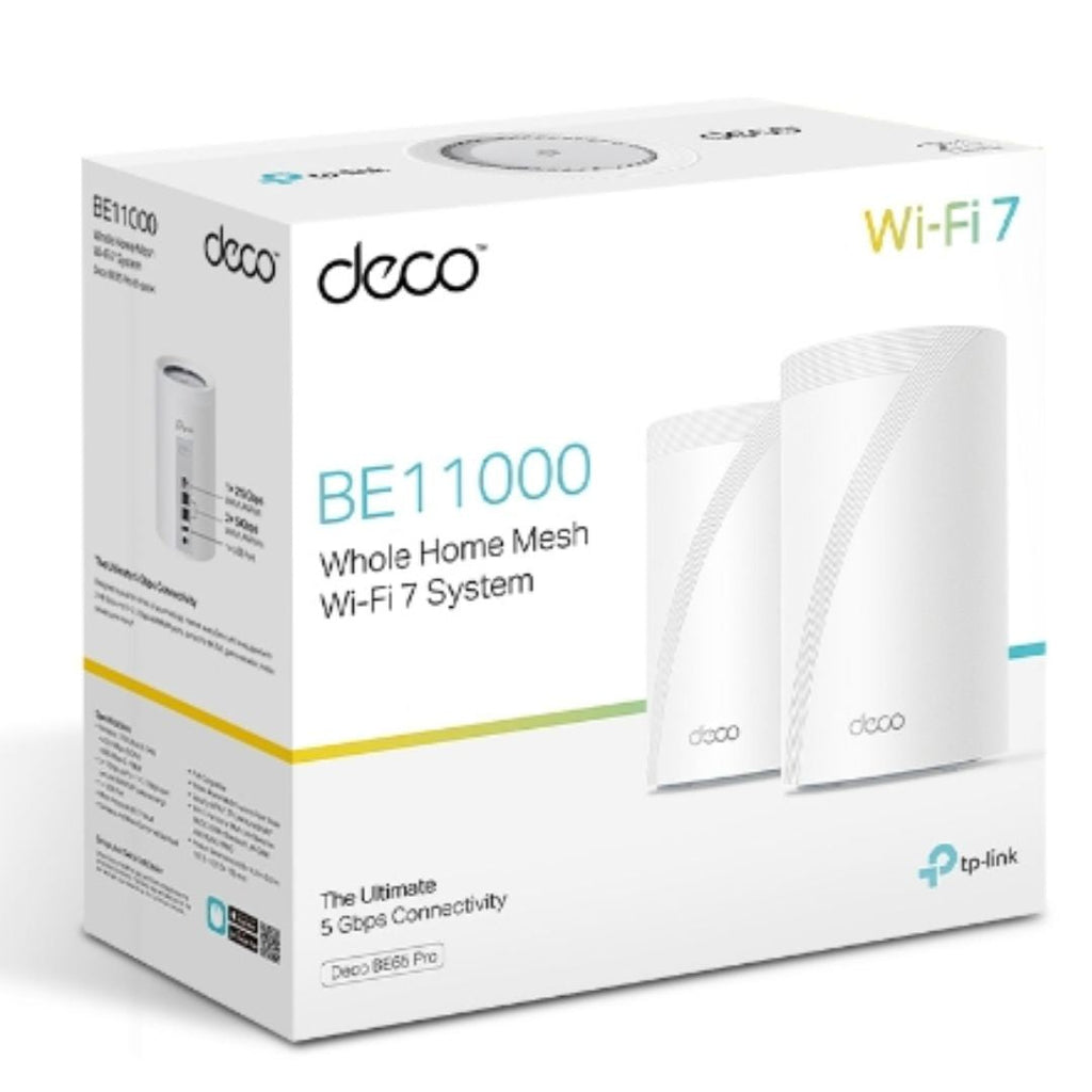 TP-Link Deco BE65 Pro WiFi 7 Mesh System | 11 Gbps Whole Home Coverage TP-LINK