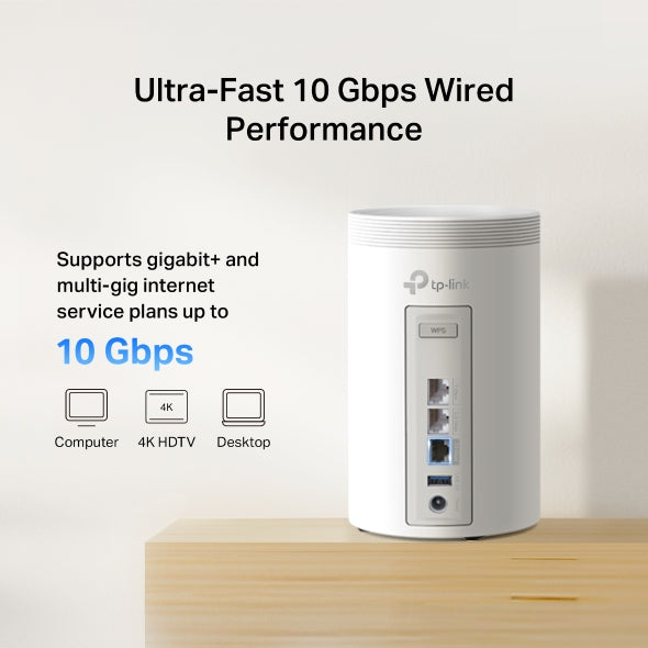 TP-Link Deco BE68 Whole Home Mesh Wi-Fi 7 System - 2-Pack