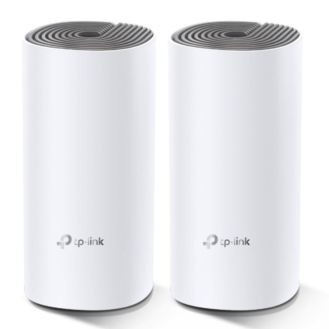 Deco E4 Mesh WiFi System: Seamless Whole Home WiFi Coverage (2-Pack) TP-LINK