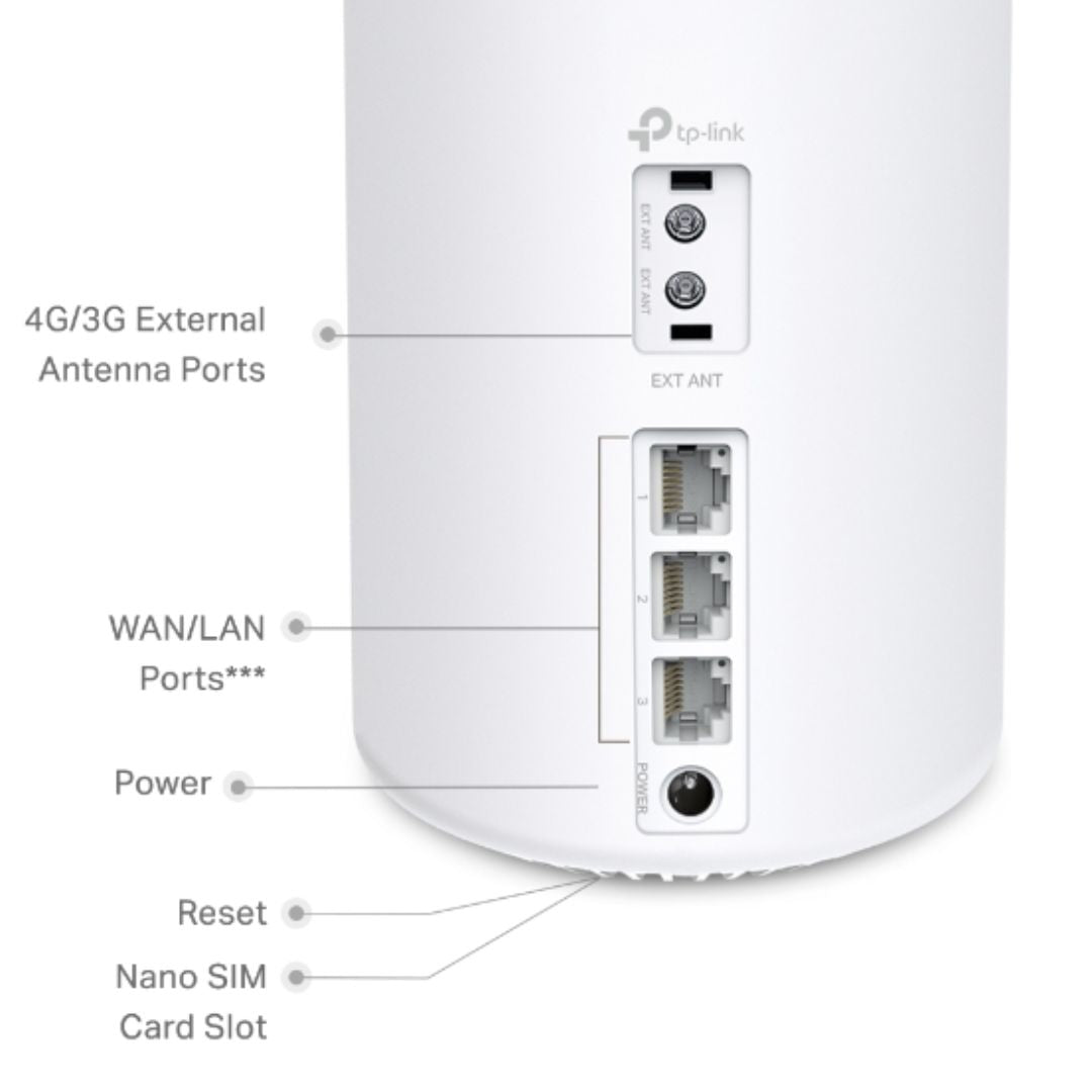 TP-Link Deco X10-4G: Whole Home 4G+ Mesh WiFi 6 Gateway