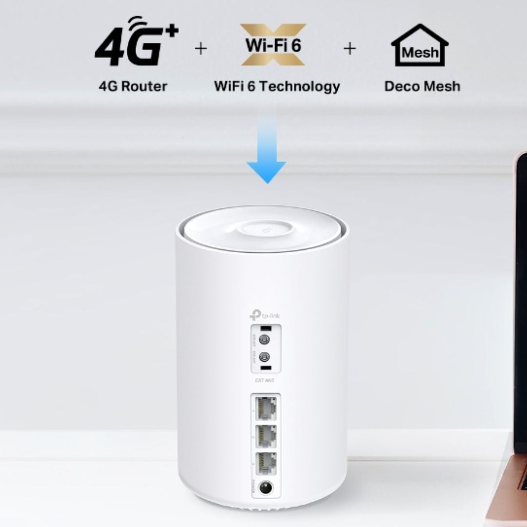 TP-Link Deco X10-4G: Whole Home 4G+ Mesh WiFi 6 Gateway