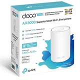 TP-Link Deco X50-DSL(1-pack) AX3000 VDSL Whole Home Mesh WiFi 6 Router, 574 Mbps at 2.4 GHz + 2402 Mbps at 5 G