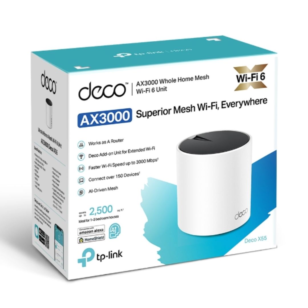 TP-Link Deco AX3000 Super-Fast Whole Home Mesh Wi-Fi 6 System