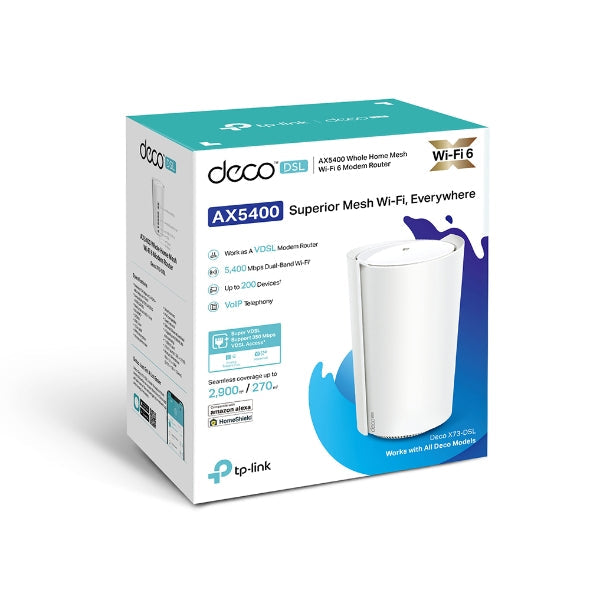 TP-Link Deco X73-DSL AX5400 VDSL Mesh WiFi 6 System TP-LINK
