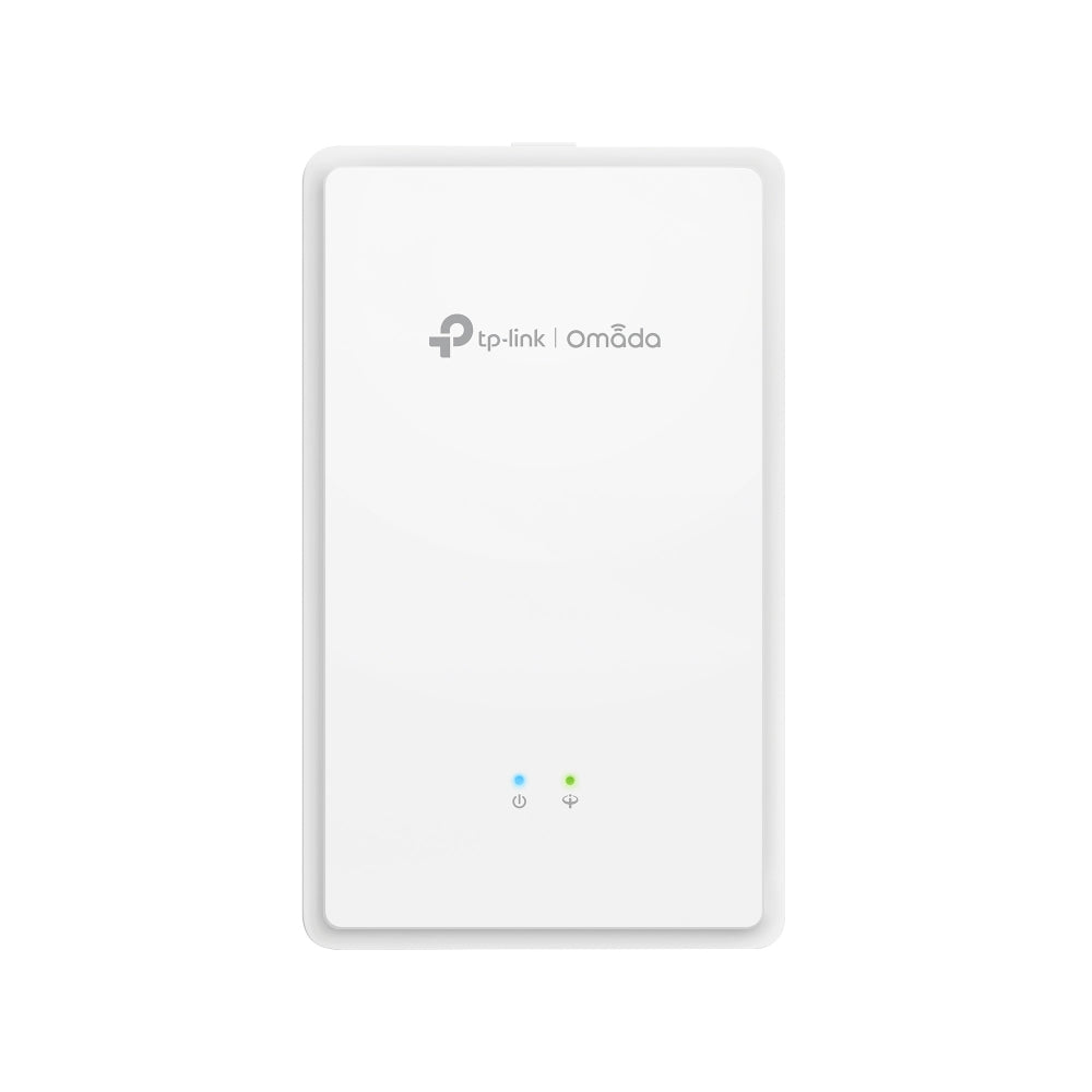 TP-Link EAP625GP-Wall Omada AX1800 Wi-Fi 6 Wall Plate GPON Access Point, 574Mbps at 2.4 GHz + 1201 Mbps at 5 G