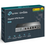 TP-Link TL-ER605 (TL-R605) SafeStream Gigabit Multi-WAN VPN Router PPPoE 1 WAN 3 Changeable WAN/LAN Ports 10BA