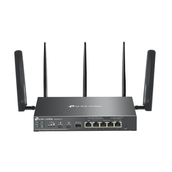 TP-Link Omada ER706WP-4G AX3000 4G+ Cat6 WiFi 6 VPN Gateway PoE+ TP-LINK