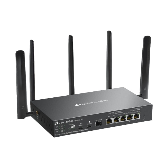 TP-Link Omada ER706WP-4G AX3000 4G+ Cat6 WiFi 6 VPN Gateway PoE+ TP-LINK