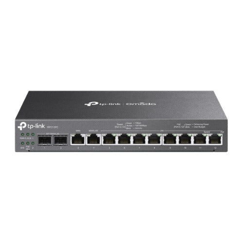 (E)TP-Link ER7212PC Omada 3-in-1 Gigabit VPN Router Integrates Router, POE+ Output & Omada Mgt. Cont - ER7212PC