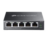 TP-Link ES205GP Omada 5-Port Gigabit Easy Managed Switch with 4-Port PoE+, PoE Auto Recovery, VLAN, QoS, IGMP