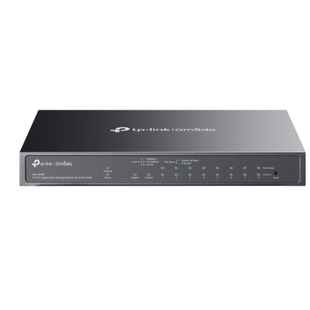 TP-Link Omada ES210GMP 10-Port Gigabit PoE+ Easy Managed Switch TP-LINK