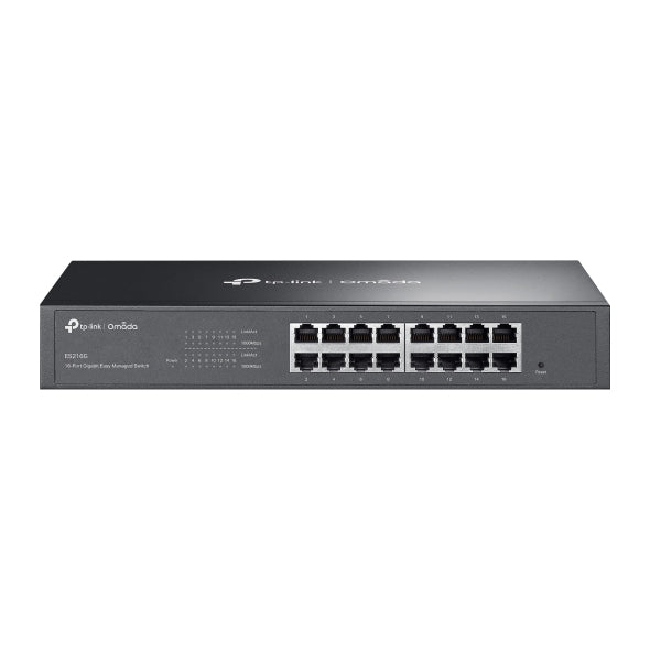 (CH)TP-Link ES216G Omada 16-Port Gigabit Easy Managed Switch, Flow Control, Loopback Detection, Port Isolation