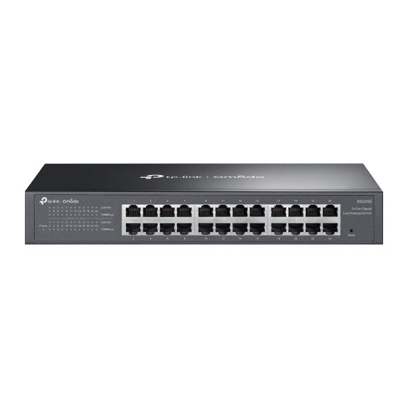 (CH)TP-Link ES224G Omada 24-Port Gigabit Easy Managed Switch, Flow Control, Loopback Detection, Port - ES224G