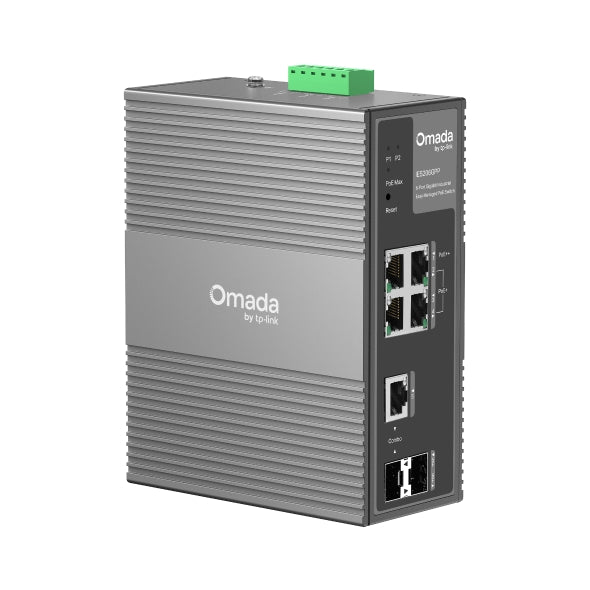 TP-Link Omada IES206GPP 6-Port Industrial Gigabit PoE++ Managed Switch TP-LINK