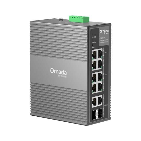 TP-Link Omada IES210GPP Rugged 10-Port Gigabit PoE++ Managed Switch TP-LINK