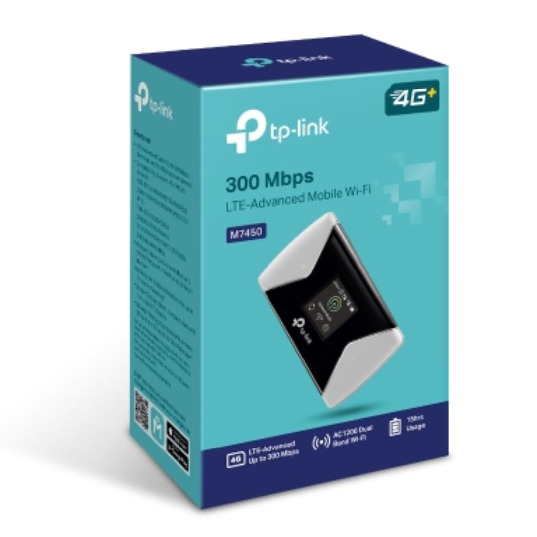 TP-Link M7450 4G LTE Mobile Wi-Fi Hotspot - Fast & Portable TP-LINK