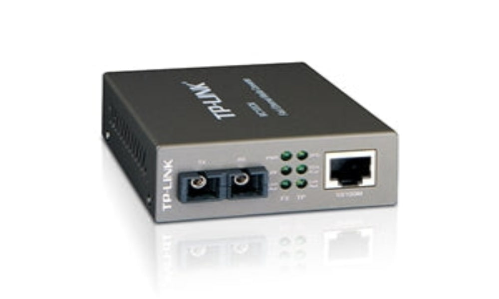 TP-Link MC100CM 10/100Mbps RJ45 to SC Multi-Mode Fiber Media Converter 