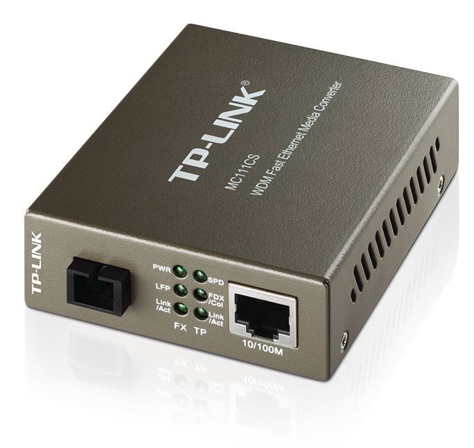 TP-Link MC111CS WDM Single Fiber Media Converter 10/100Mbps