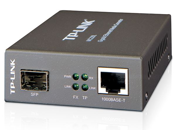Gigabit Ethernet Fiber Media Converter - Extend 10km