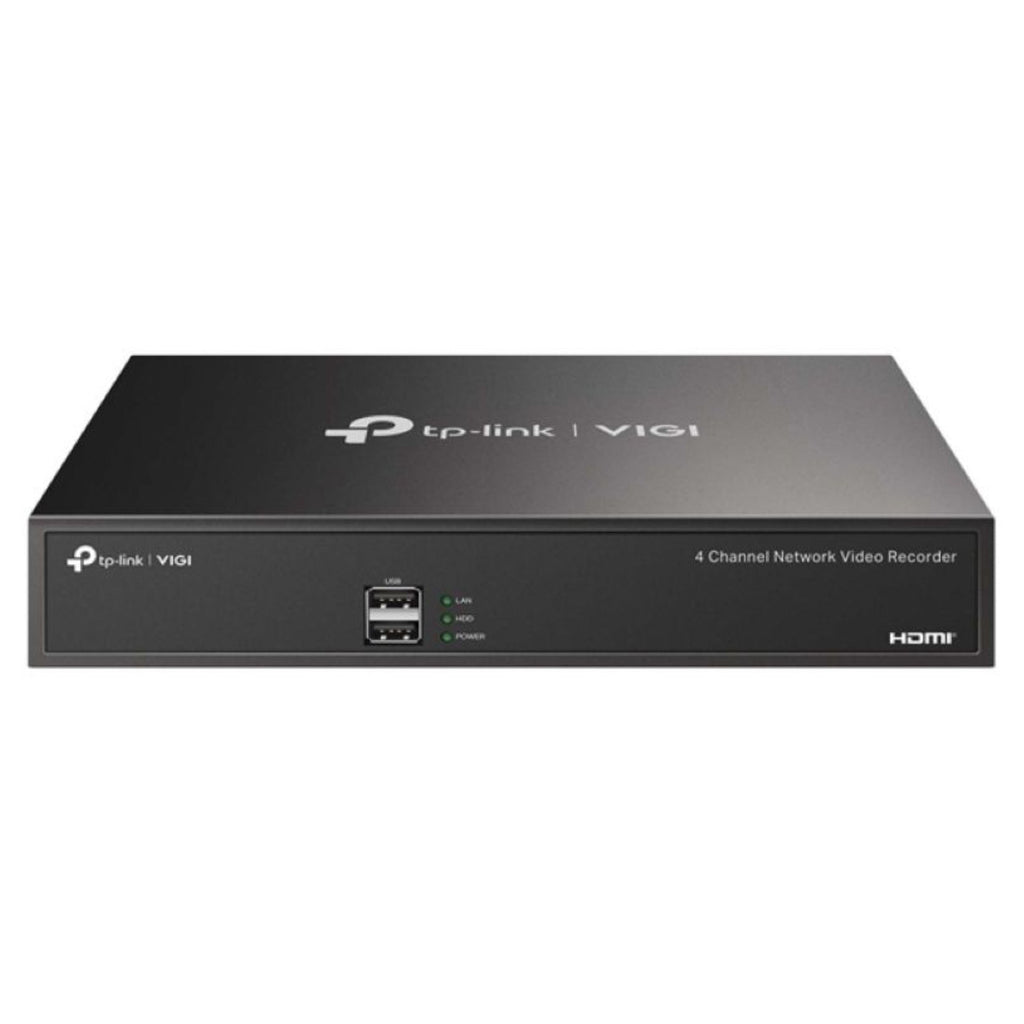 TP-Link VIGI NVR1004H 4-Channel NVR | 4K Security Video Recorder TP-LINK