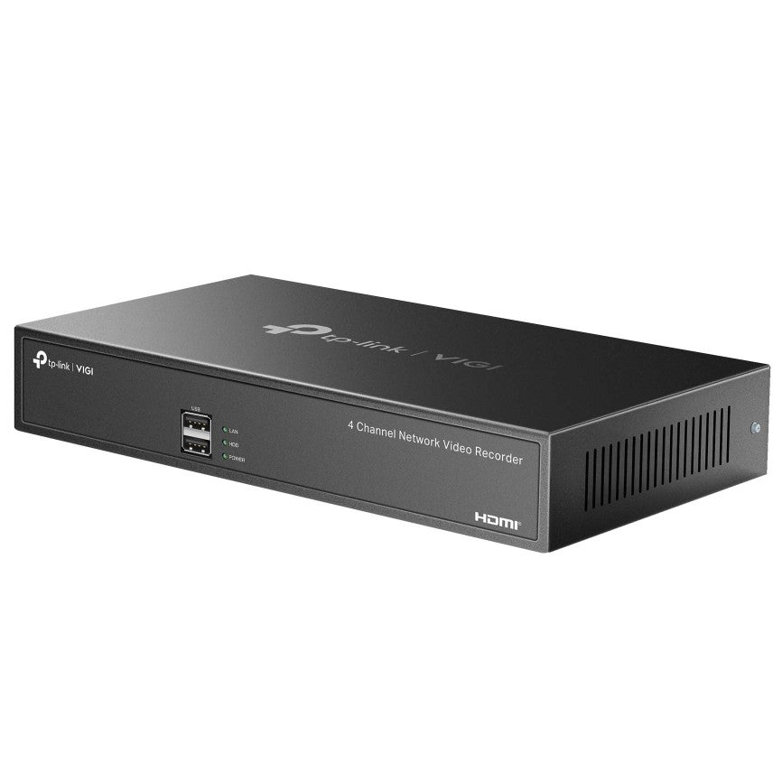 TP-Link VIGI NVR1004H 4-Channel NVR | 4K Security Video Recorder TP-LINK