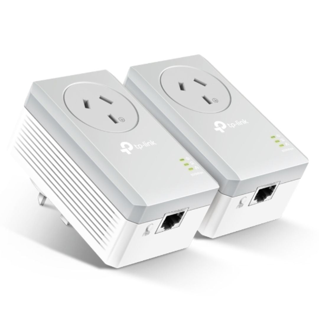 TP-Link AV600 Powerline Adapter Kit with AC Pass Through