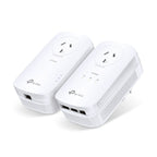 TP-Link AV1300 Gigabit Powerline Adapter Kit with Passthrough Socket