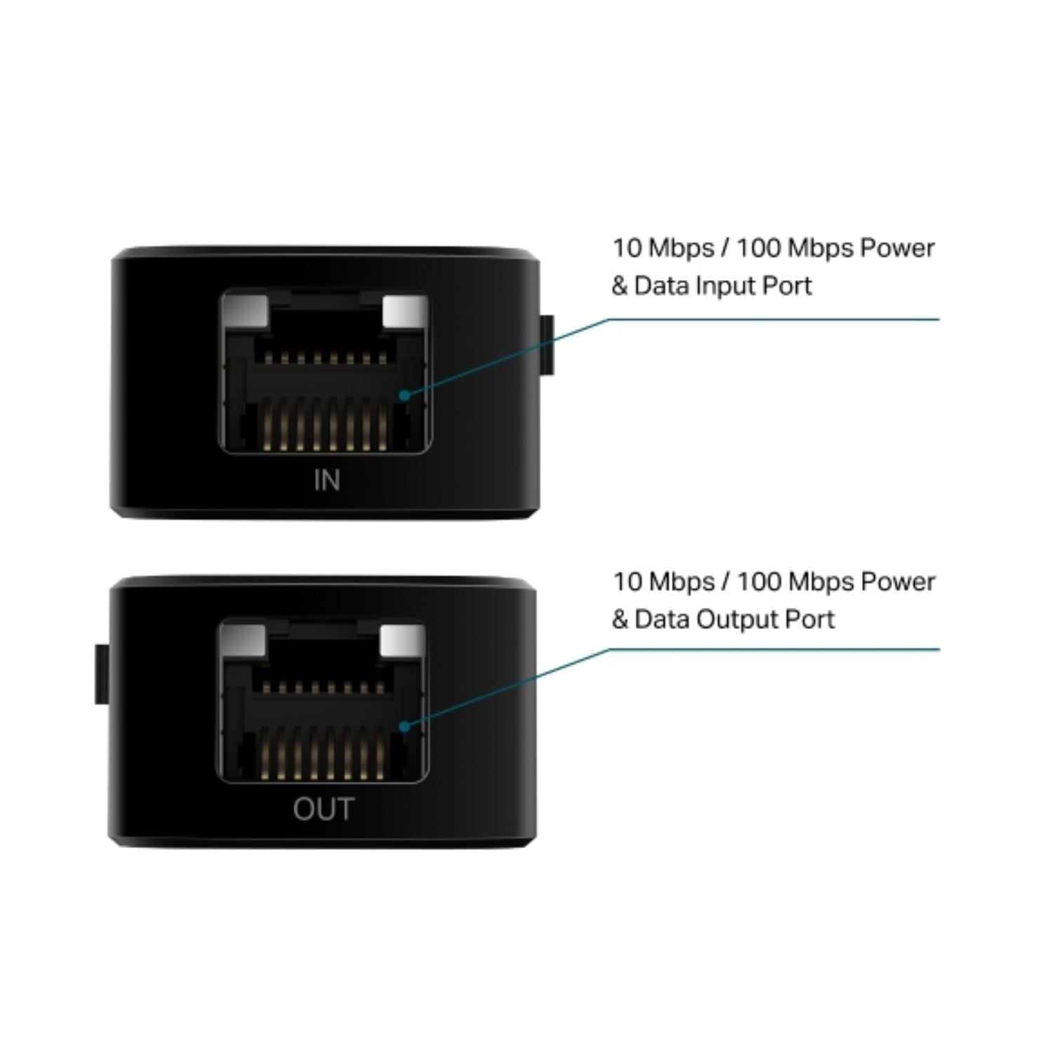 TP-Link TL-POE10E PoE+ Extender | Extend Ethernet & Power Up to 250m